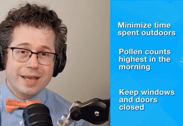 Az allergia szakértő tippeket ad a szezonális allergiákról
