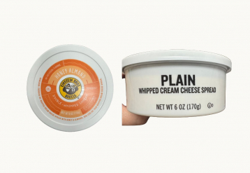 Honey Almond Cream Cheese, Sold at Einstein Bros. Bagels, Recalled Due To Undeclared Nuts
