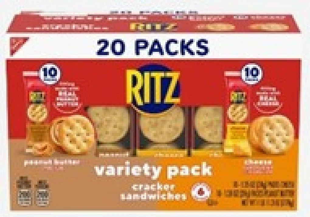 Ritz frissítés: Az FDA kockázati figyelmeztetést ad ki néhány keksz szendvics be nem jelentett földimogyoró miatt